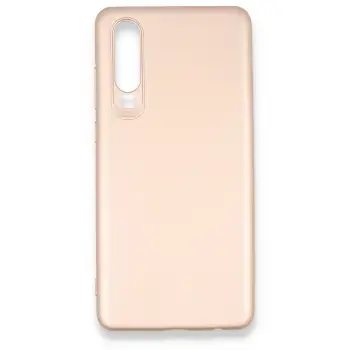 Newface Huawei P30 Kılıf First Silikon - Rose Gold