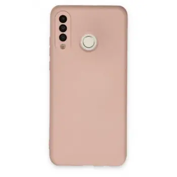Newface Huawei P30 Lite Kılıf Nano içi Kadife Silikon - Pudra