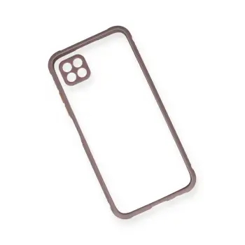Newface Huawei P40 Lite Kılıf Miami Şeffaf Silikon - Açık Mor
