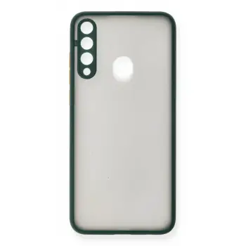 Newface Huawei Y6P Kılıf Montreal Silikon Kapak - Yeşil