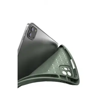 Newface iPad 10.2 (7.nesil) Kılıf Tablet Focus Silikon - Lacivert