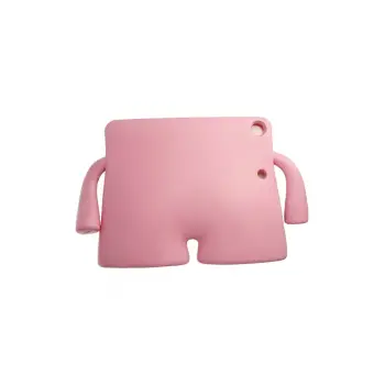 Newface iPad 4 9.7 Kılıf Karakter Tablet Silikon - Açık Pembe