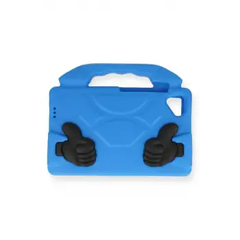 Newface Apple iPad 4 9.7 Kılıf Like Stantlı Tablet Silikon - Mavi