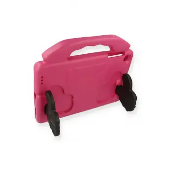 Newface iPad 4 9.7 Kılıf Like Stantlı Tablet Silikon - Pembe