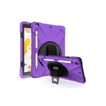 Newface Apple iPad 5 Air 9.7 Kılıf Amazing Tablet Kapak - Mor