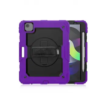 Newface Apple iPad Pro 11 (2020) Kılıf Pars Tablet Kapak - Mor