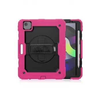 Newface Apple iPad Pro 11 (2020) Kılıf Pars Tablet Kapak - Pembe