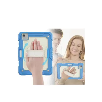 Newface iPad Pro 11 (2020) Kılıf Strap New Tablet Kapak - Mavi