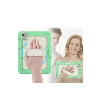 Newface iPad Pro 11 (2020) Kılıf Strap New Tablet Kapak - Yeşil