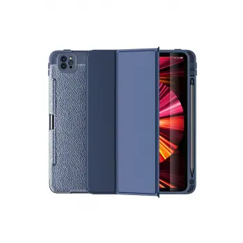 Newface Apple iPad Pro 11 (2020) Kılıf Tablet Focus Silikon - Lacivert