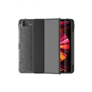 Newface Apple iPad Pro 11 (2020) Kılıf Tablet Focus Silikon - Siyah