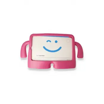 Newface Apple iPad Pro 11 (2021) Kılıf Karakter Tablet Silikon - Pembe