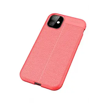 Newface iPhone 11 Kılıf Auto Focus Kapak - Kırmızı