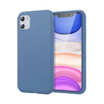 Newface iPhone 11 Kılıf First Silikon - Mavi