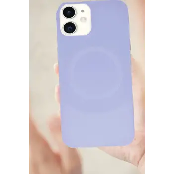 Newface iPhone 11 Kılıf Maya Karbon Kapak - Lacivert