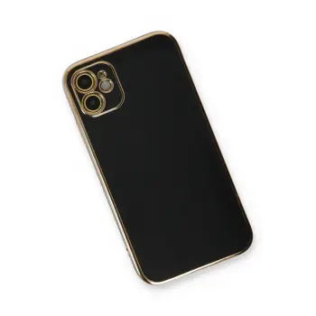 Newface iPhone 11 Kılıf Volet Silikon - Siyah