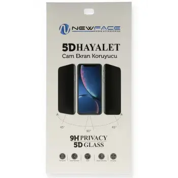 Newface Apple iPhone 11 Pro 5D Hayalet Cam Ekran Koruyucu