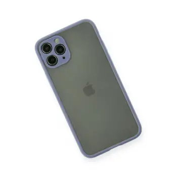 Newface iPhone 11 Pro Kılıf Montreal Silikon Kapak - Gri