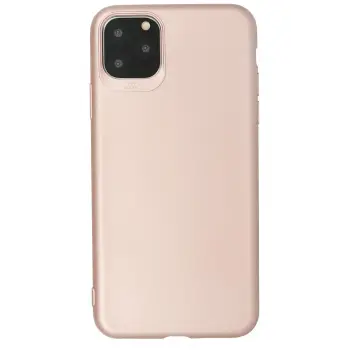 Newface iPhone 11 Pro Max Kılıf First Silikon - Rose Gold
