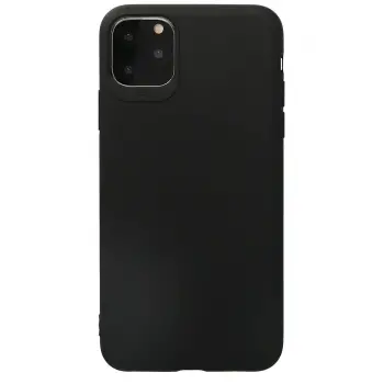 Newface iPhone 11 Pro Max Kılıf First Silikon - Siyah