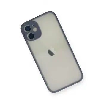 Newface iPhone 11 Pro Max Kılıf Montreal Silikon Kapak - Gri
