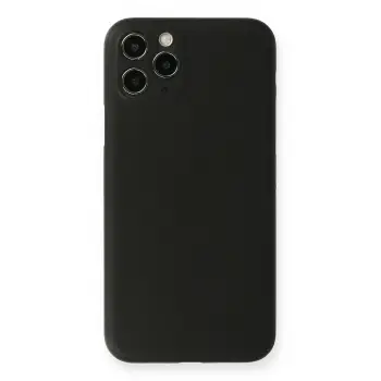 Newface iPhone 11 Pro Max Kılıf PP Ultra İnce Kapak - Siyah
