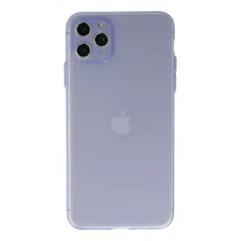 Newface Apple iPhone 11 Pro Max Kılıf Puma Silikon - Mor
