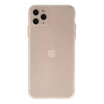 Newface Apple iPhone 11 Pro Max Kılıf Puma Silikon - Pembe