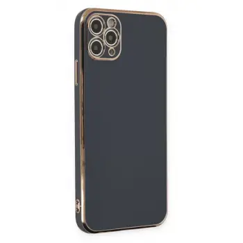 Newface Apple iPhone 11 Pro Max Kılıf Volet Silikon - Siyah