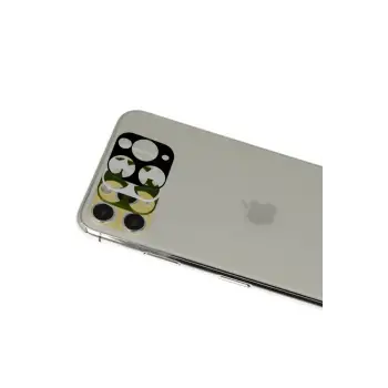 Newface iPhone 11 Pro Max Rainbow Kamera Lens Koruma Cam - Gold