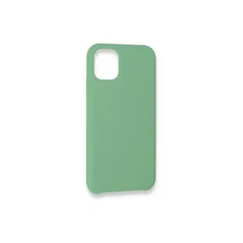 Newface iPhone 12 Kılıf Lansman Legant Silikon - Yeşil