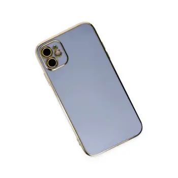 Newface iPhone 12 Kılıf Volet Silikon - Mavi