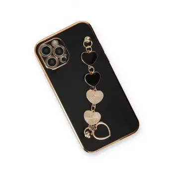 Newface iPhone 12 Pro Kılıf Esila Silikon - Siyah