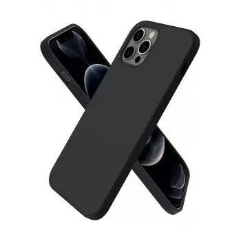 Newface Apple iPhone 12 Pro Kılıf First Silikon - Siyah