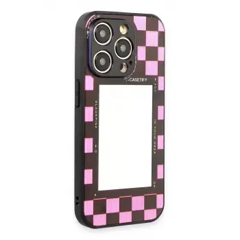 Newface iPhone 12 Pro Kılıf Mirror Desenli Kapak - Mirror - 8