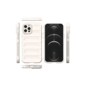 Newface Apple iPhone 12 Pro Kılıf Optimum Silikon - Krem