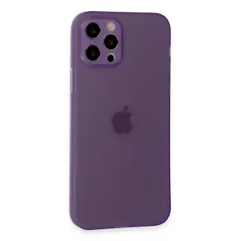 Newface Apple iPhone 12 Pro Kılıf Puma Silikon - Koyu Mor