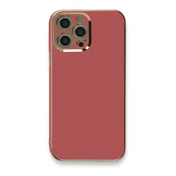 Newface Apple iPhone 12 Pro Kılıf Volet Silikon - Kırmızı