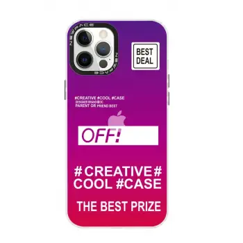 Newface Apple iPhone 12 Pro Max Kılıf Estoril Desenli Kapak - Estoril - 9