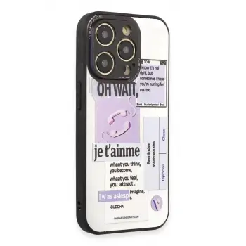 Newface Apple iPhone 12 Pro Max Kılıf Mirror Desenli Kapak - Mirror - 4