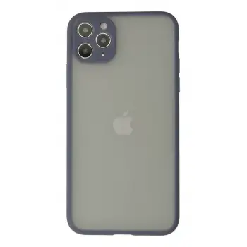 Newface Apple iPhone 12 Pro Max Kılıf Montreal Silikon Kapak - Gri