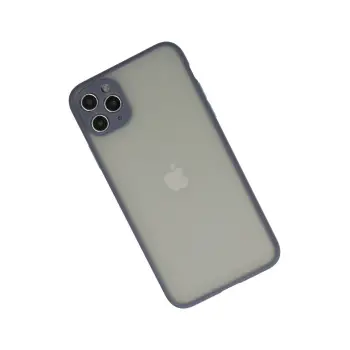 Newface iPhone 12 Pro Max Kılıf Montreal Silikon Kapak - Gri