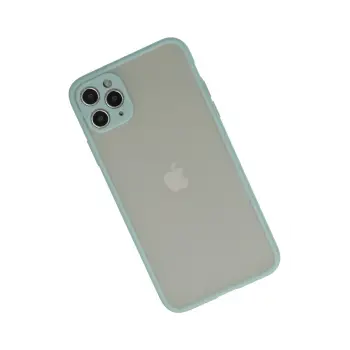 Newface iPhone 12 Pro Max Kılıf Montreal Silikon Kapak - Turkuaz