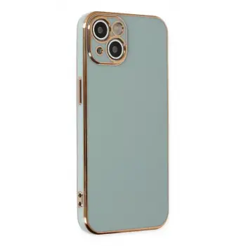 Newface Apple iPhone 13 Kılıf Volet Silikon - Açık Yeşil