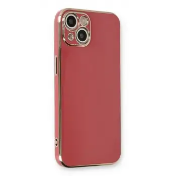 Newface Apple iPhone 13 Kılıf Volet Silikon - Kırmızı