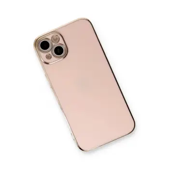 Newface iPhone 13 Kılıf Volet Silikon - Pembe