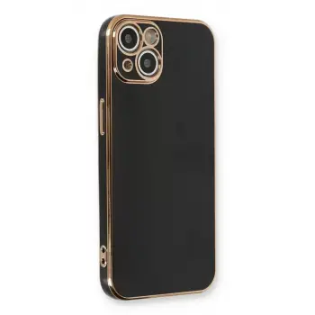 Newface Apple iPhone 13 Kılıf Volet Silikon - Siyah