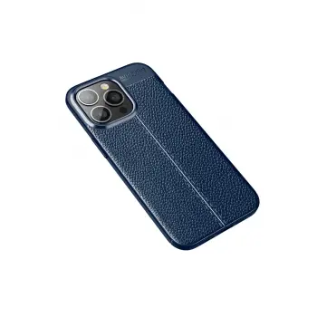 Newface iPhone 13 Pro Kılıf Auto Focus Kapak - Lacivert