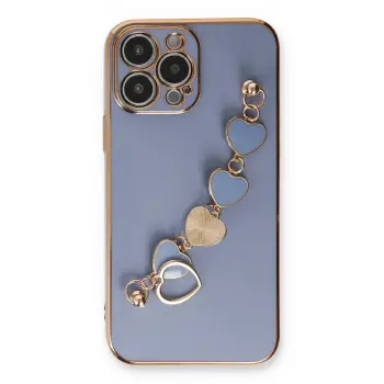 Newface iPhone 13 Pro Kılıf Esila Silikon - Gri