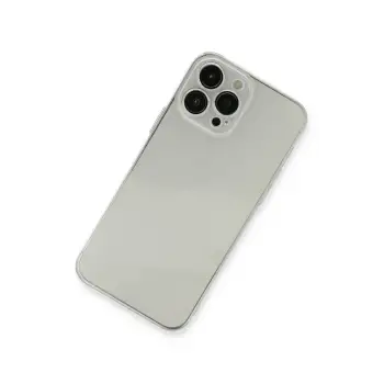 Newface iPhone 13 Pro Kılıf Fly Lens Silikon - Şeffaf